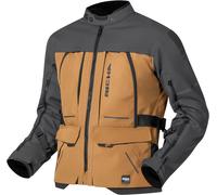 Richa Infinity 3 Adventure Veste textile moto imperméable, Marron/Gris, Taille XL
