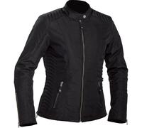Richa Lausanne imperméable à l’eau dames moto textile veste, noir, Taille L