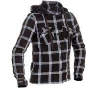 Richa Lumber Veste textile de moto pour dames, Gris/Noir, Taille 4XL