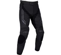 Richa Matrix 2 Pantalon de moto en cuir, noir/gris foncé, Taille 56