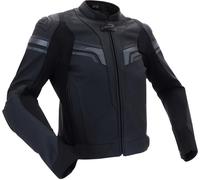 Richa Matrix 2 veste en cuir de moto perforée, noir-gris, taille 62 pour homme