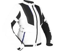 Richa Monaco Mesh WP imperméable dames moto textile veste, Gris clair/Noir, Taille L