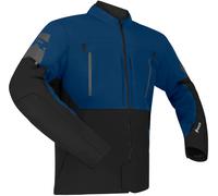 Richa Orion GTX Veste textile de moto imperméable, Noir/bleu foncé, Taille 3XL