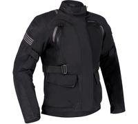 Richa Phantom 3 imperméable à l’eau dames moto textile veste, noir, Taille 5XL