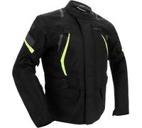 Richa Phantom 3, veste textile imperméable 5XL Noir/Jaune Néon Noir/Jaune Néon