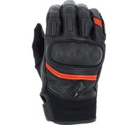 Richa Protect Summer 2 gants de moto perforés, noir/rouge, Taille L