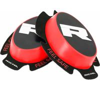 Richa R Curseur de genou, Rouge/Noir, Taille unique
