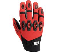 Richa R-MX Gants de motocross, noir-rouge, taille M pour homme