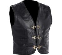 §Gilet en Cuir Richa Sadic Noir§