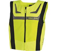 Richa Safety Mesh Gilet, noir-jaune, taille 5XL 6XL pour homme