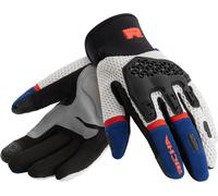Richa Sandblast Gants de moto, bleu/rouge, Taille XL