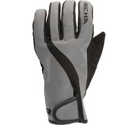 Richa Scoot Softshell Flare Gants de moto pour dames, noir-gris, taille L pour femmes