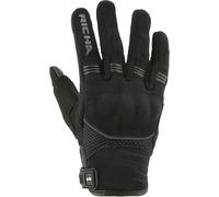 Richa Scope Gants de moto pour enfants, noir, Taille XXS