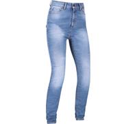 Richa Second Skin Jeans de moto pour dames, bleu, Taille Short 36