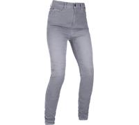 Richa Second Skin Jeans de moto pour dames, gris, Taille 34