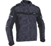 Richa Stealth veste textile de moto imperméable, noir-multicolore, taille S pour homme