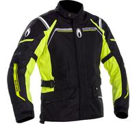 Richa Storm 2, veste textile imperméable M Noir/Jaune Néon Noir/Jaune Néon