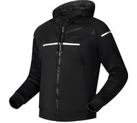Richa Stradale Air Sweat à capuche moto, noir, Taille 6XL