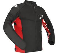 Richa Stradale Mesh Blouson textile de moto, noir/rouge, Taille XL