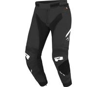 Richa Stradale Pantalon de moto en cuir, noir-blanc, taille 50 pour homme