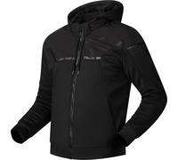 Richa Stradale Sweat à capuche moto, noir, Taille 3XL