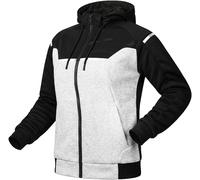 Richa Stradale Sweat à capuche moto pour femmes, gris, Taille XS