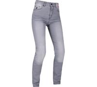 Richa Trojan Jeans de moto pour dames, gris, taille 42 pour femmes