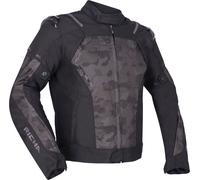 Richa Vendetta Camo veste textile de moto imperméable, noir/camouflage, Taille L