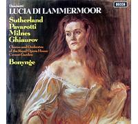 Richard Bonynge & Chorus and Orchestra of the Royal Opera House Covent Garden / Joan Sutherland / Luciano Pavarotti / Sherrill Milnes / Nicolai Ghiaurov / Ryland Davies u.a. - Donizetti: Lucia di Lammermoor (Gesamtaufnahme, italienisch) [Vinyl Schallplatte] [3 LP Box-Set]