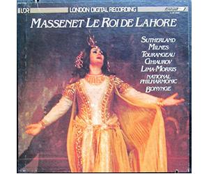 Richard Bonynge / Joan Sutherland / Luis Lima / Sherrill Milnes / Nicolai Ghiaurov etc. - Massenet: Le Roi de Lahore (Gesamtaufnahme, französisch) [Vinyl Schallplatte] [3 LP Box-Set]