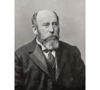 Richard Burbidge 1847-1917. Marchand anglais. De l'encyclopédie commerciale et conseiller juridique publié en 1920. Poster imprimé par Ken Welsh (30,5 x 38,1 cm)