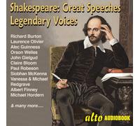Laurence Olivier – Great Shakespeare Speeches – CD – Alto