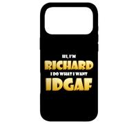 Richard Costume IDGAF Funny Meme Halloween Costume for Rich Coque pour iPhone 17 Pro Max