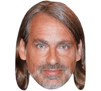 Richard David Precht (Beard) Big Head. Masque plus grand que nature.
