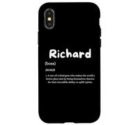 Richard Definition Personalized Name Custom Costume for Rich Coque pour iPhone X/XS
