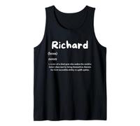 Richard Definition Personalized Name Custom Costume for Rich Débardeur