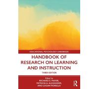 Richard E. Mayer Handbook of Research on Learning and Instruction (Poche)
