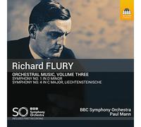 Richard Flury – Musique orchestrale, Volume 3 – CD – MANN