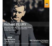 Richard Flury : Orchestral Music Volume 4 CD