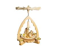 Richard Glässer - Niveau Noël Allemand - Ange Concert - 7 Pouces - 19 cm - Authentique Allemand Erzgebirge - Pyramides de Noël