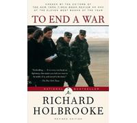 Richard Holbrooke To End a War (Poche)
