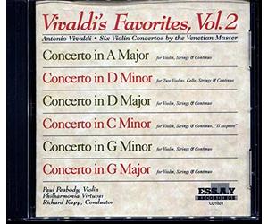 Richard Kapp - Vivaldi, A. : Favorites Vol. 2