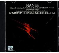Richard Nanes: Rhapsody Pathetique for Violin & Orchestra; Symphony for Strings; Concerto Grosso For Brass Trio & Chamber Orchestra