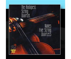 Richard Nanes & The Budapest String Quartet - Richard Nanes: Five String Quartets