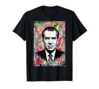 Richard Nixon, Leader américain Historique du Pop Art Vintage T-Shirt
