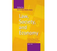Law, Society and Economy London School of Economics and Political Science (Auteur)