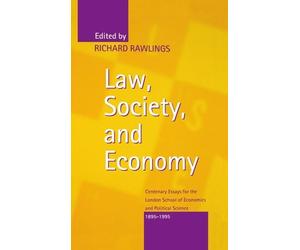 Richard Rawlings Law, Society, and Economy (Relié)