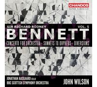 Jonathan Aasgaard & Richard Rodney Bennett – Orchestral Works Vol. 5 – CD – NAXOS