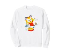 Richard Scarry Nothing Wrong with A Little Treat Huckle Cat Sweatshirt
