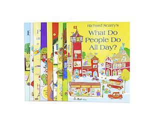 Richard Scarry's Best Collection Ever! 10 books collection. What do people do...